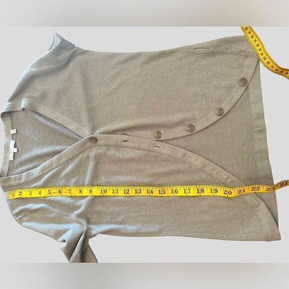 VINCE Round Hem Cardigan Cashmere Sweater Size S - Picture 11 of 11